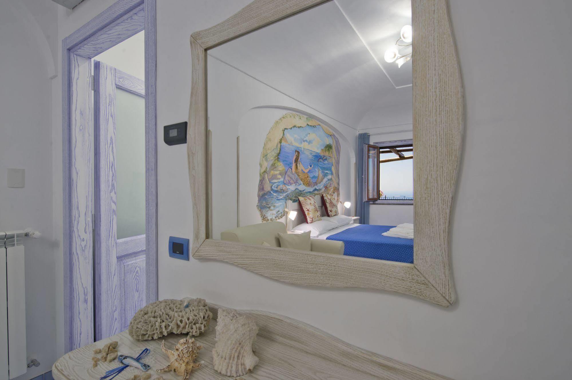 La Mela Blu Panzió Furore Kültér fotó